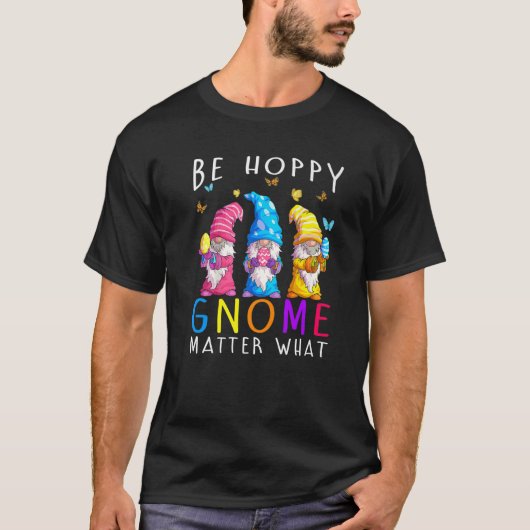 イースタービーハッピー格言マターズ春イースターブ Tシャツ (正面)