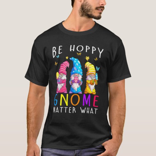 イースタービーハッピー格言マターズ春イースターブ Tシャツ (正面)
