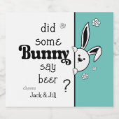 イースタービールレーベル何人かのバニーはビールを言った？ ビールラベル (シングルラベル)