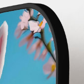 イースターピックボールおもしろい – バニー&エッグパドルデザイン ピックルボールラケット (左詳細)