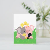 イースターピッグとシックハガキ シーズンポストカード (スタンド正面)