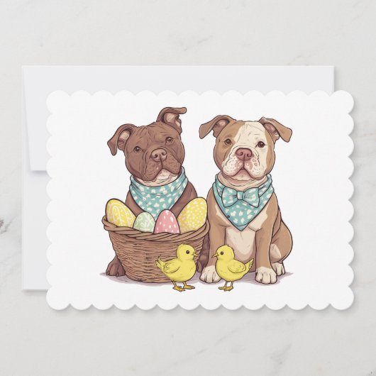 イースターピットブルドッグ シーズンカード (正面)