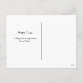 イースターピンクフローラキャンドル シーズンポストカード (裏面)