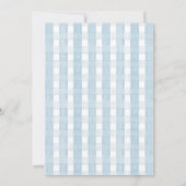 イースターピーターラビットバニーボーイ誕生日招待状 招待状 (裏面)