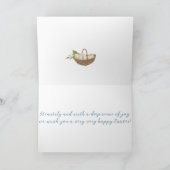 イースターピーターラビットホリデーカード シーズンカード (内部)