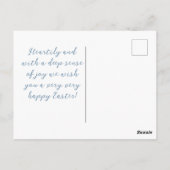 イースターピーターラビットポストカード ポストカード (裏面)