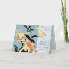 イースターピープル教皇ヨハネ・ポールII引用文カード – ユリ シーズンカード