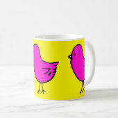 イースターファッショニスタシックコーヒーマグ コーヒーマグカップ (正面右)