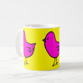 イースターファッショニスタシックコーヒーマグ コーヒーマグカップ (正面左)
