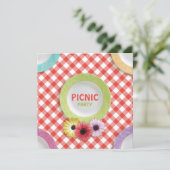 イースターファミリー懇親会ピクニックパーティの招待状 招待状 (スタンド正面)