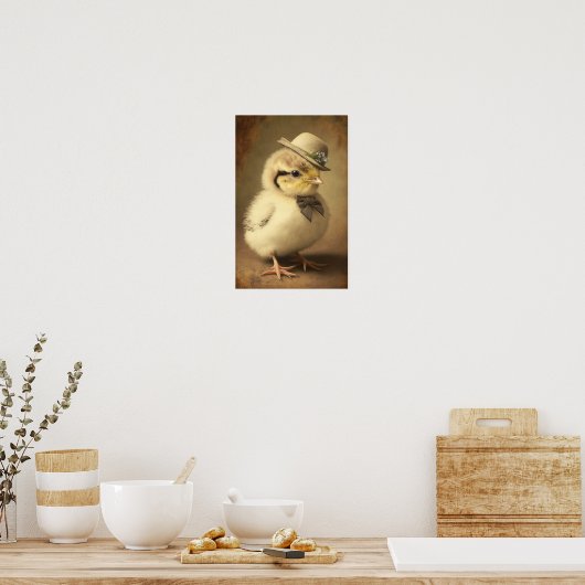 イースターファンシーシックのダウンロード可能アート ポスター (キッチン)