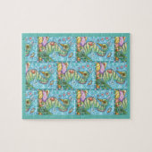 イースターファンタジー、春シーホースホリデーパズル ジグソーパズル (横)