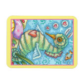 イースターファンタジー、春シーホースホリデーマグネット マグネット (横)