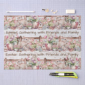 イースターファームハウスホリデーギャザリングティッシュペーパー 薄葉紙 (クラフト)