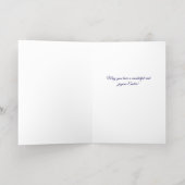 イースターフィッシュイラストレーション 箔シーズンカード (内側レイダウン)