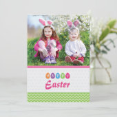 イースターフォトカードチラシ 招待状 (スタンド正面)