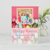 イースターフォトカード、インスタントダウンロードオプション シーズンカード (スタンド正面)