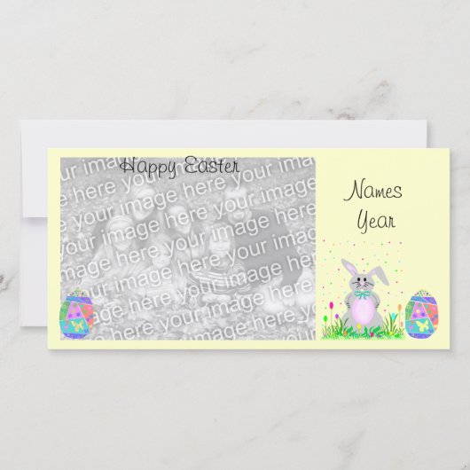 イースターフォトカード シーズンカード (正面)