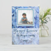 イースターフォトカード、印刷可能およびダウンロード可能 シーズンカード (スタンド正面)