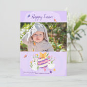 イースターフォトフレームグリーティングカード シーズンカード (スタンド正面)