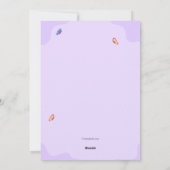 イースターフォトフレームグリーティングカード シーズンカード (裏面)