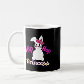 イースターフォーガールズ幼児ヒップホッププリンセスバニーC コーヒーマグカップ (左)
