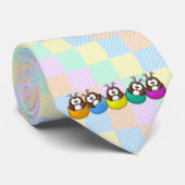 イースターフクロウ – 虹 ネクタイ (ロール)