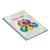 イースターフクロウ – 虹 ノートブック (右側)