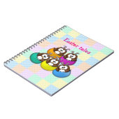 イースターフクロウ – 虹 ノートブック (左側)