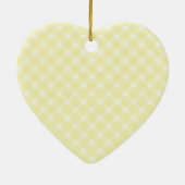 イースターフクロウ – 黄色 セラミックオーナメント (裏面)