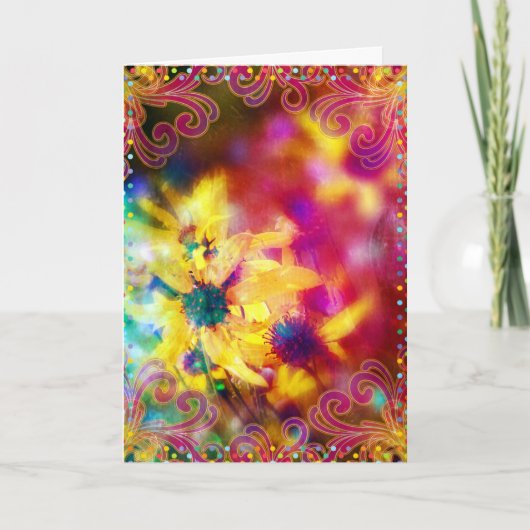 イースターフラワーズデジタルアート シーズンカード (正面)