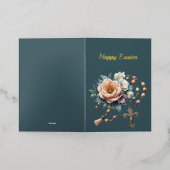 イースターフラワーズロザリオイラストレーション 箔シーズンカード (外側レイダウン)