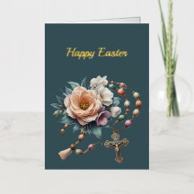 イースターフラワーズロザリオイラストレーション