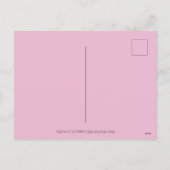 イースターフレンドリー·ドラゴンオン·バニー·トレイルかわいいファンタジー シーズンポストカード (裏面)