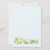 イースターフレームフォトホリデーカード シーズンカード (裏面)