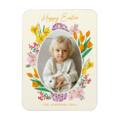 イースターフローラの写真のホリデーカード マグネット (縦)