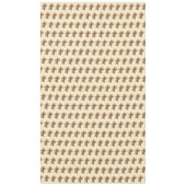 イースターフローラの水の色のクロスパターン テーブルクロス (正面)