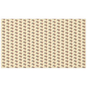 イースターフローラの水の色のクロスパターン テーブルクロス (正面(横))