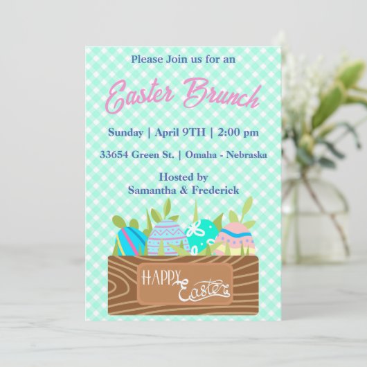 イースターフローラカラフルと卵 シーズンカード (スタンド正面)