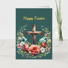 イースターフローラクロスイラストレーション 箔シーズンカード