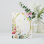 イースターフローラリースとクロス空白の シーズンカード (スタンド正面)