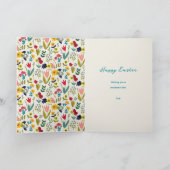 イースターフローラリース写真 シーズンカード (内部)