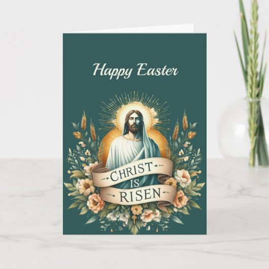 イースターフローラ復活クリスチャンイラストレーション シーズンカード (正面)