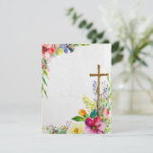 イースターフローラ枠(クロス付き) 空白の シーズンカード (スタンド正面)