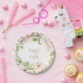 イースターフローラ紙プレート ペーパープレート (パーティー)