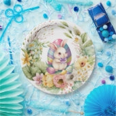 イースターフローラ ペーパープレート (パーティー)