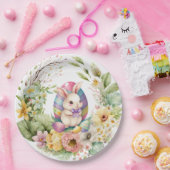 イースターフローラ ペーパープレート (パーティー)