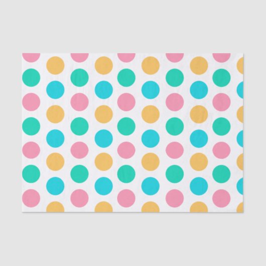 イースターブライト水玉模様 薄葉紙 (正面)