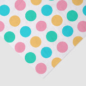 イースターブライト水玉模様 薄葉紙 (詳細)