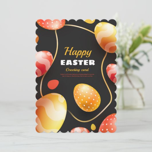 イースターブラックと金ゴールド シーズンカード (スタンド正面)